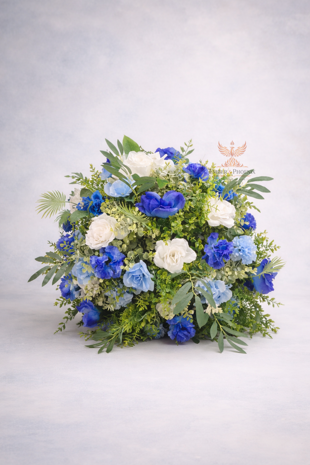 Azure Garden Floral Sphere