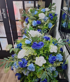 Azure Garden Floral Sphere