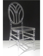 Crystal Arc Dining Chair