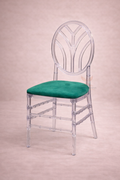 Crystal Arc Dining Chair