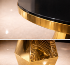 Aureum Facet Glass Cake Table