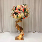 Gilded Serpentine Floral Centerpiece