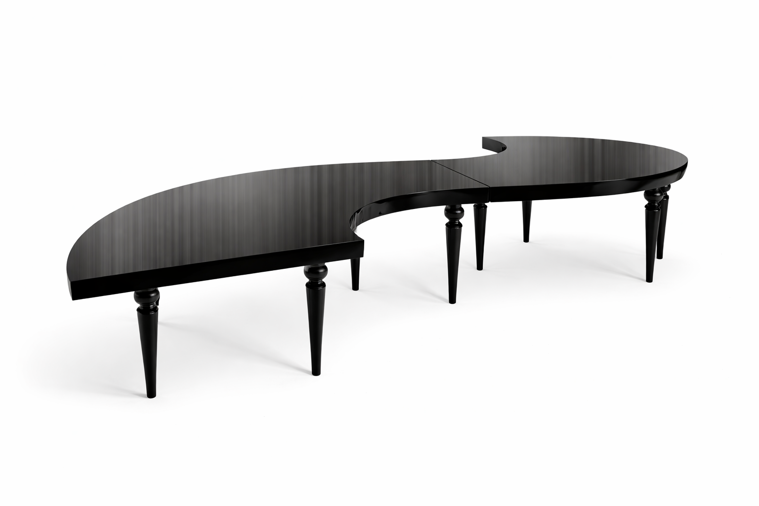 Modular Crescent Table [One section]