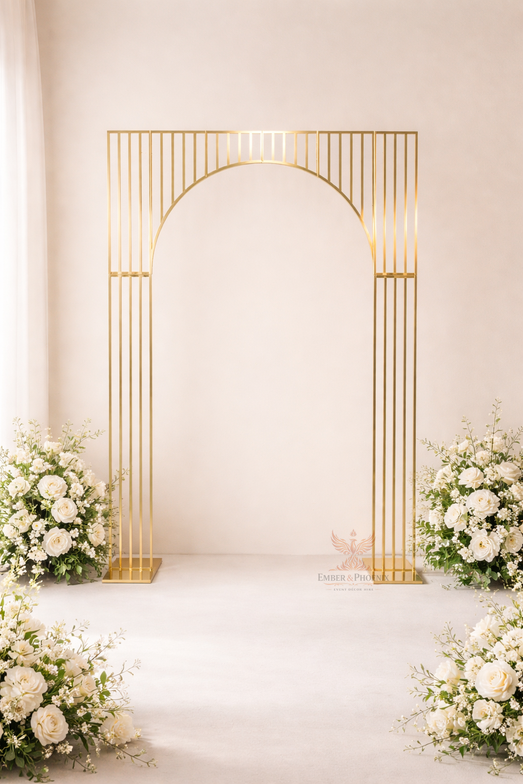 Aurelia Modular Gold Arch Collection