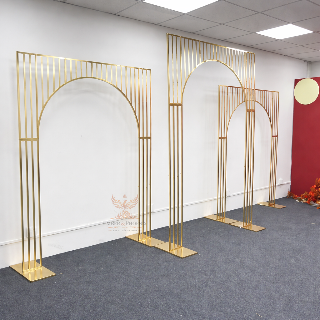 Aurelia Modular Gold Arch Collection