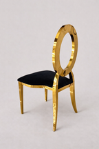 Regalia Oval Gold Back Chair