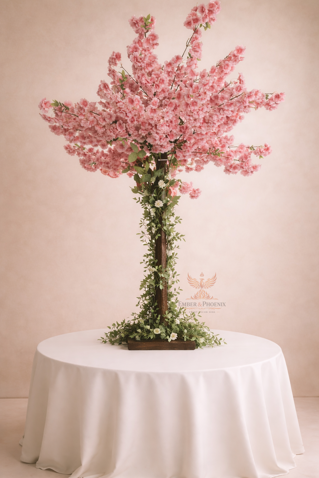 Sakura Canopy Table Installation