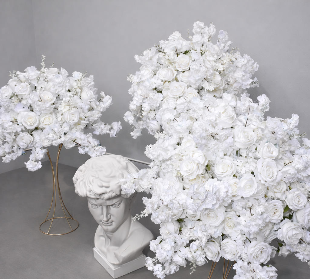 Gilded Stem Floral Centerpiece