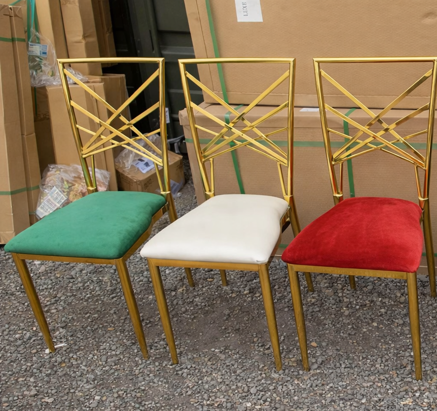 Gilded Crossback Chair