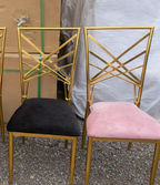 Gilded Crossback Chair