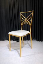 Gilded Crossback Chair