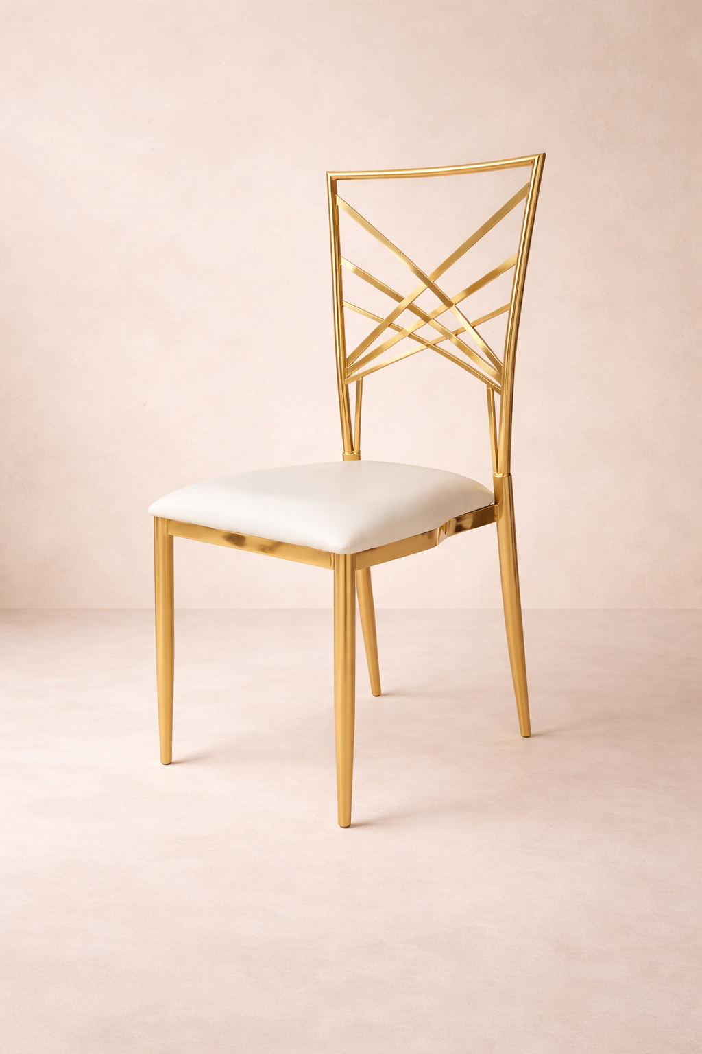 Gilded Crossback Chair