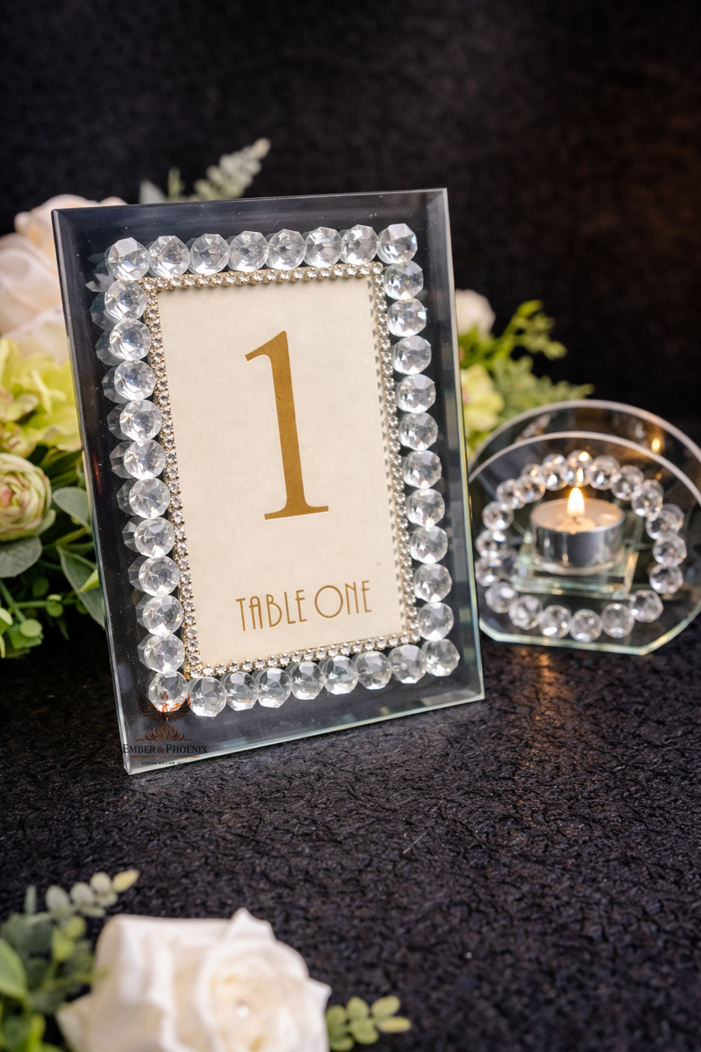 Elysian Glass Table Numbers