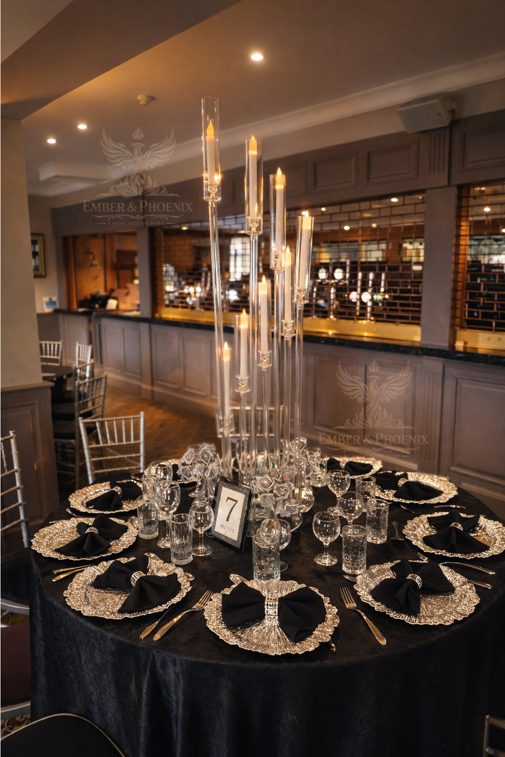 100-Guest Signature Tablescape Package | £1,000
