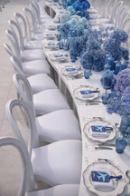 Ivory Medallion Louis Chair