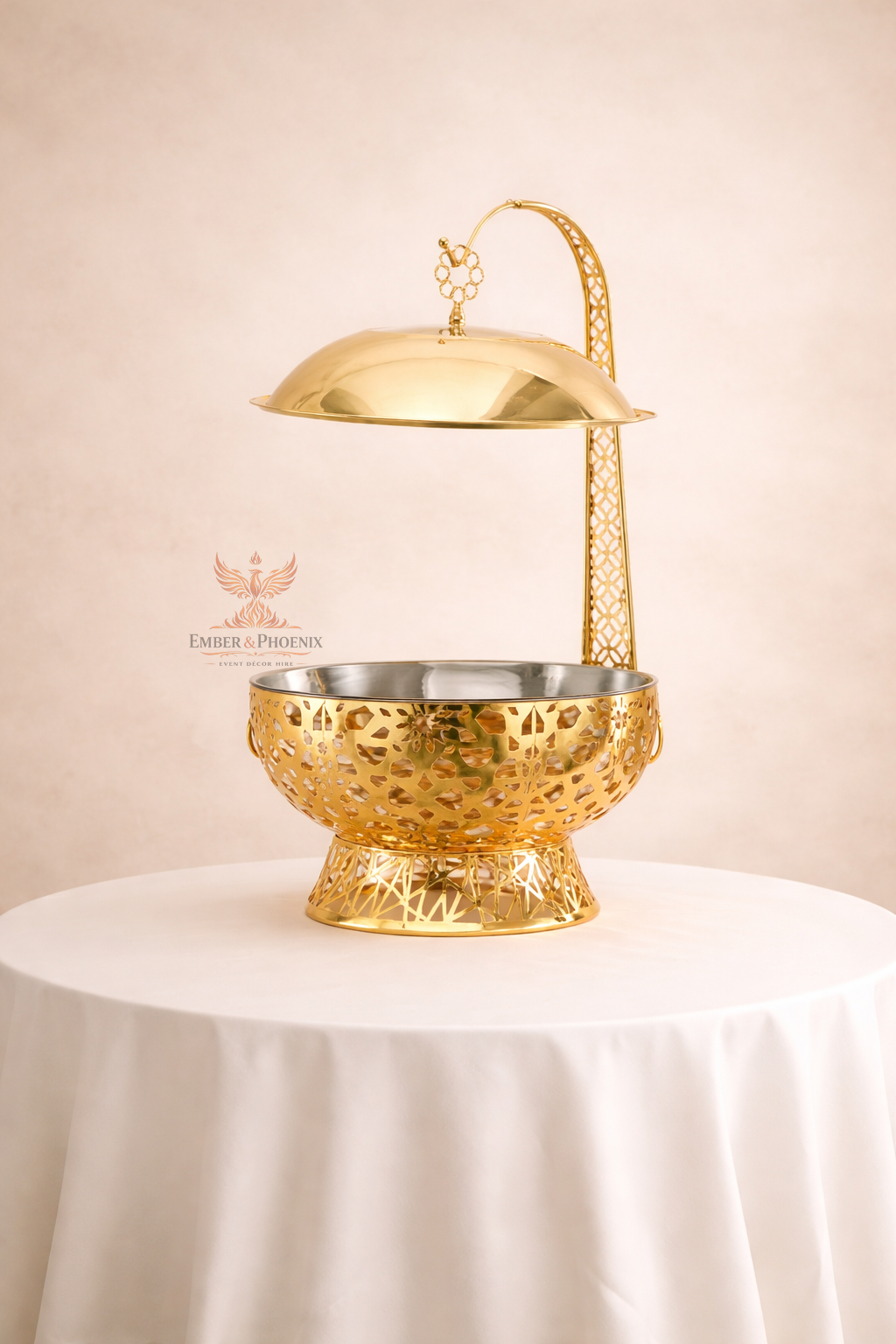 Ornate Buffet Warmer Station