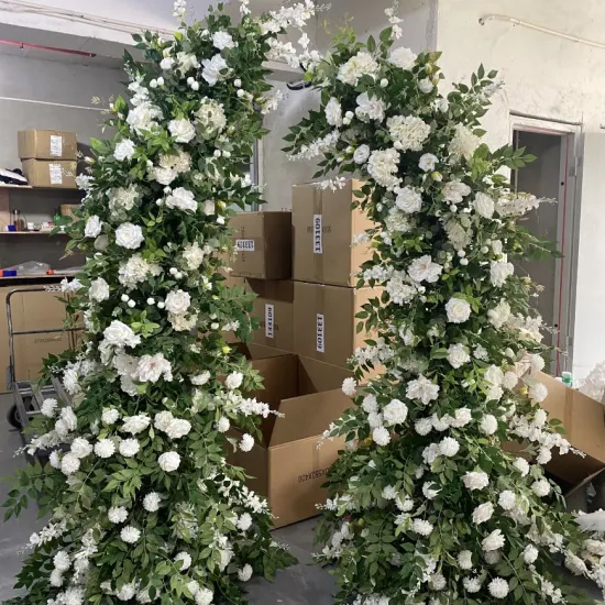 Ivory Garden Arch Installation